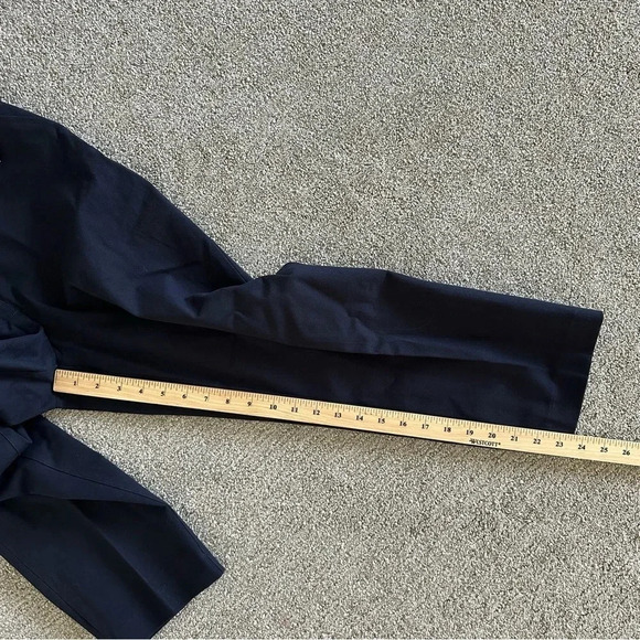 SPANX 20365Q Polished Ankle Slim in Classic Navy Pull-on Shaping Crop Pant Large - Picture 6 of 7